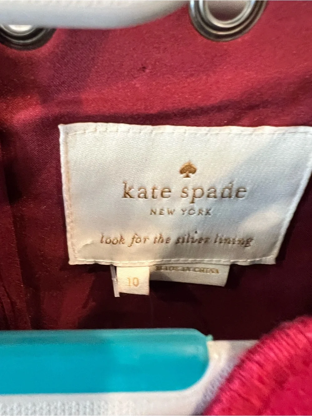 kate spade bold red